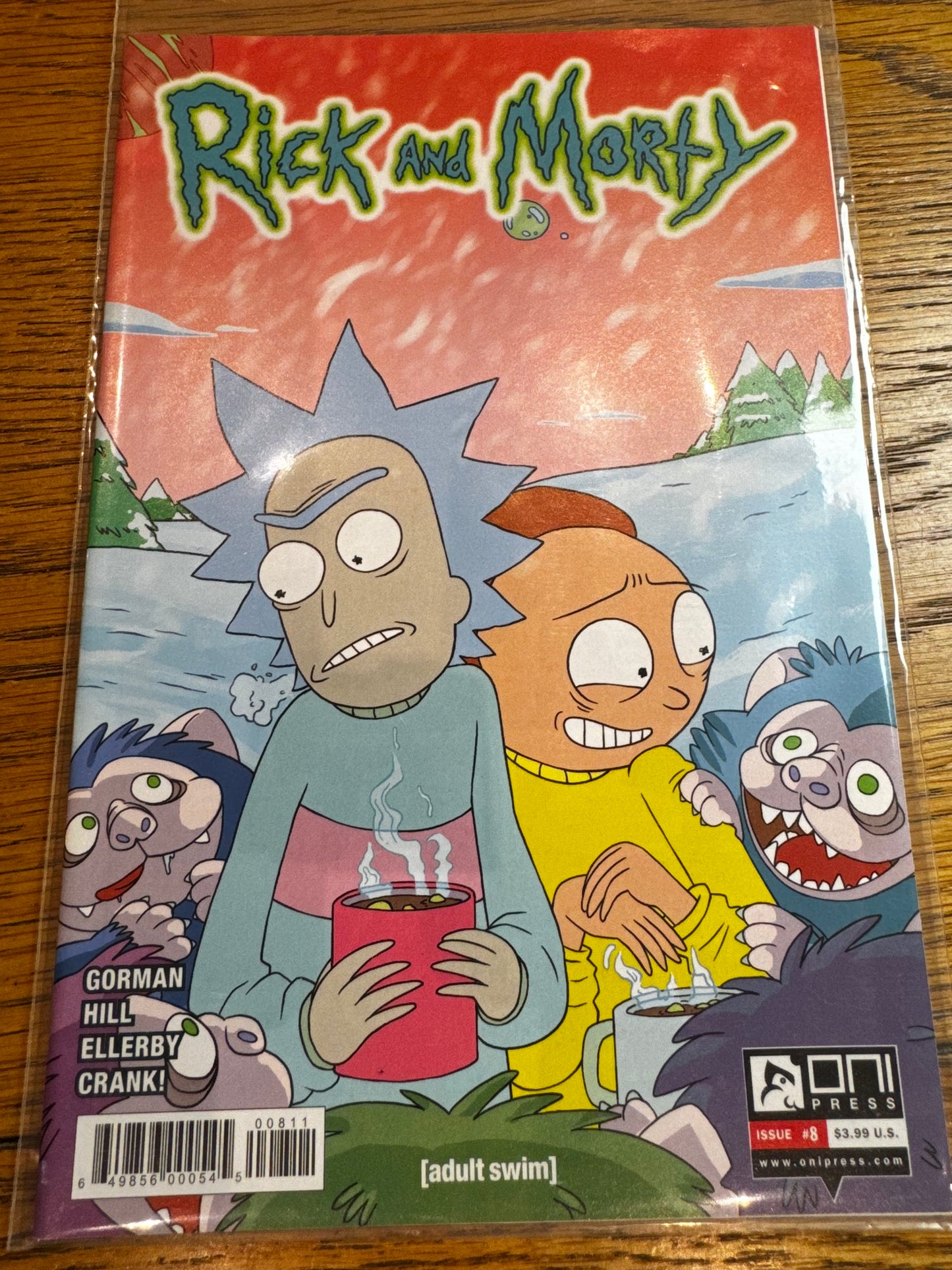 2015 - Oni Press - Rick and Morty, Vol. 1 #8 Var. A - NM+ - Eng 1