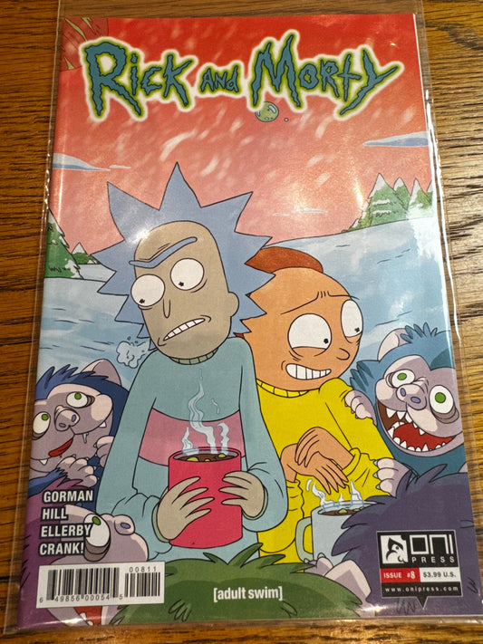 2015 - Oni Press - Rick and Morty, Vol. 1 #8 Var. A - NM+ - Eng 1