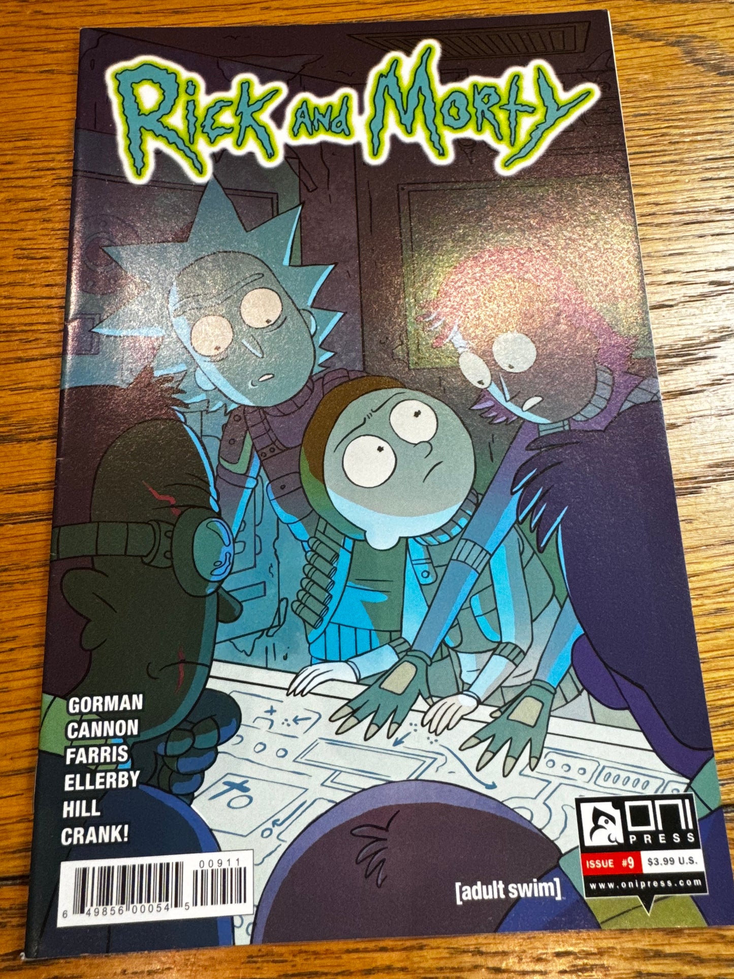 2015 - Oni Press - Rick and Morty, Vol. 1 #9 Var. A - NM+ - Eng 1