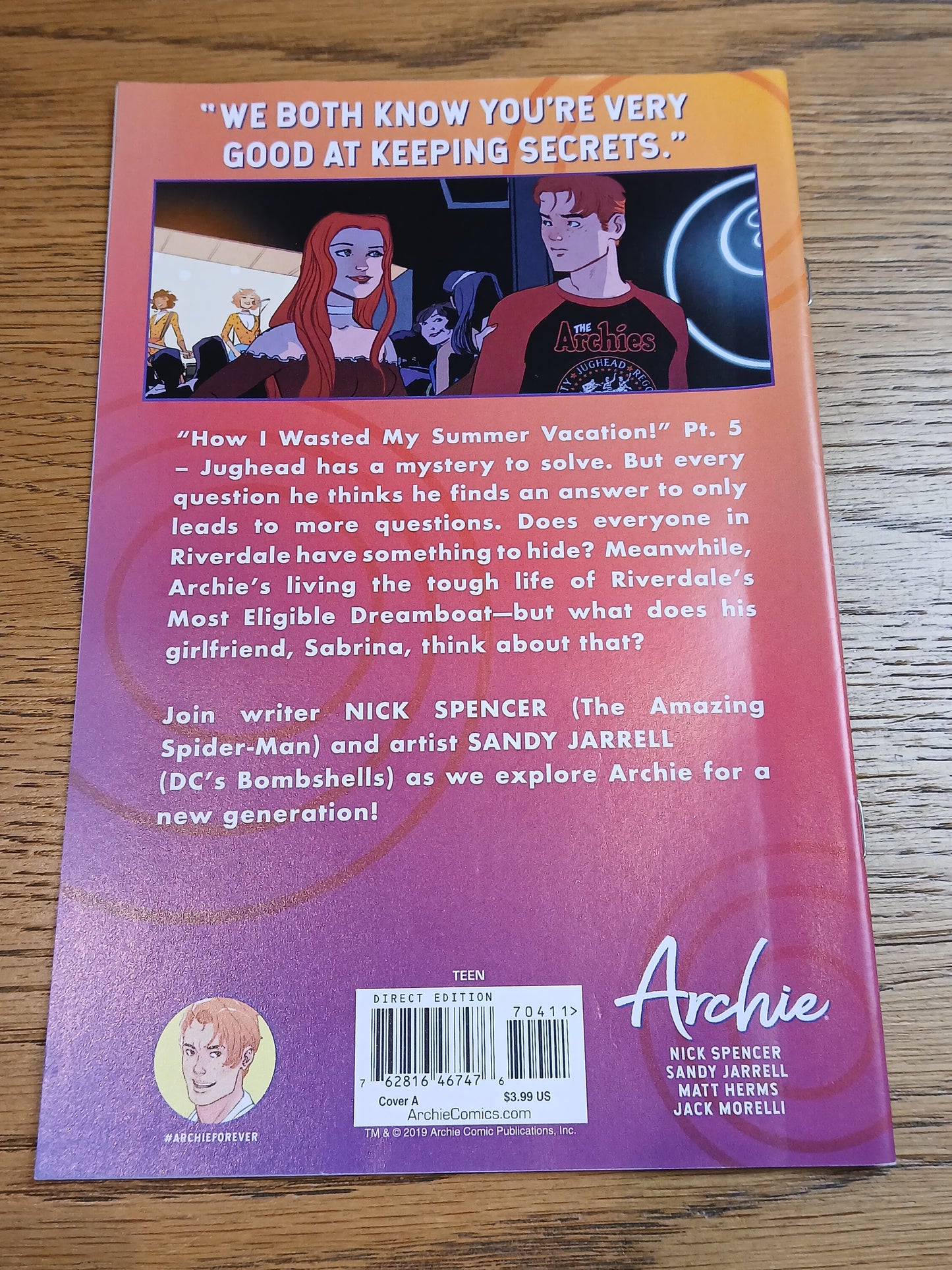 2019 - Archie Comic Publications - Archie, Vol. 2 #704 Var. A - NM/M - Eng 2