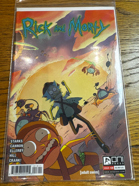 2016 - Oni Press - Rick and Morty, Vol. 1 #18 Var. A - NM+ - Eng 1