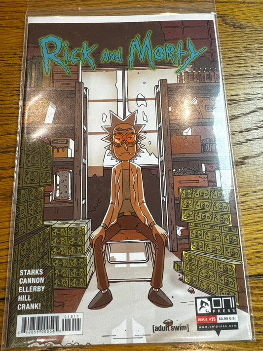 2016 - Oni Press - Rick and Morty, Vol. 1 #19 Var. A - NM+ - Eng 1