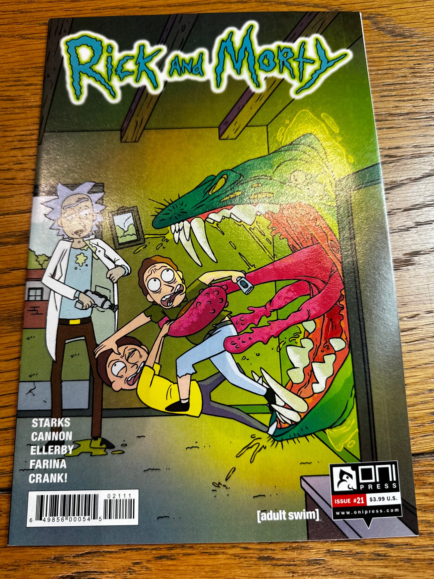 2016 - Oni Press - Rick and Morty, Vol. 1 #21 Var. A - NM+ - Eng 1