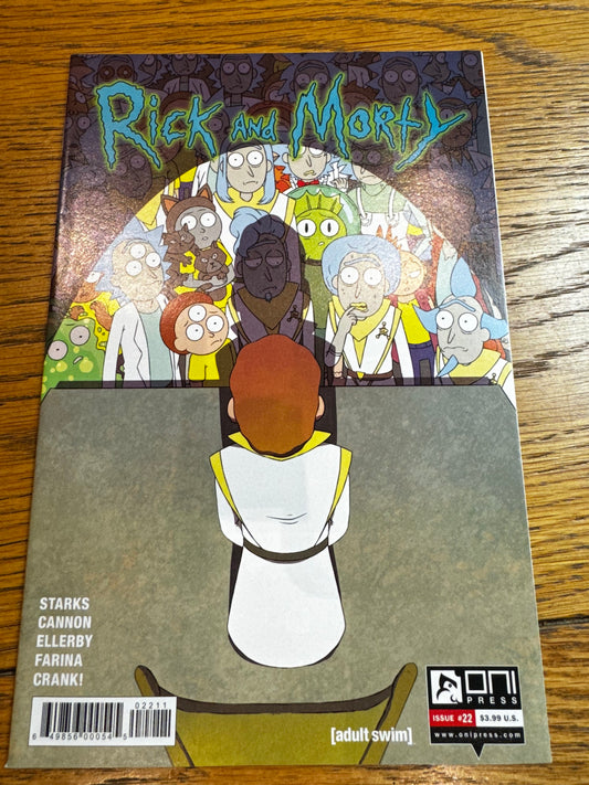 2017 - Oni Press - Rick and Morty, Vol. 1 #22 Var. A - NM+ - Eng 1