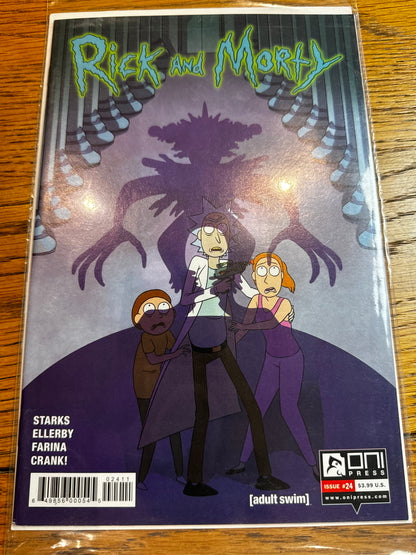 2017 - Oni Press - Rick and Morty, Vol. 1 #24 Var. A - NM+ - Eng 1