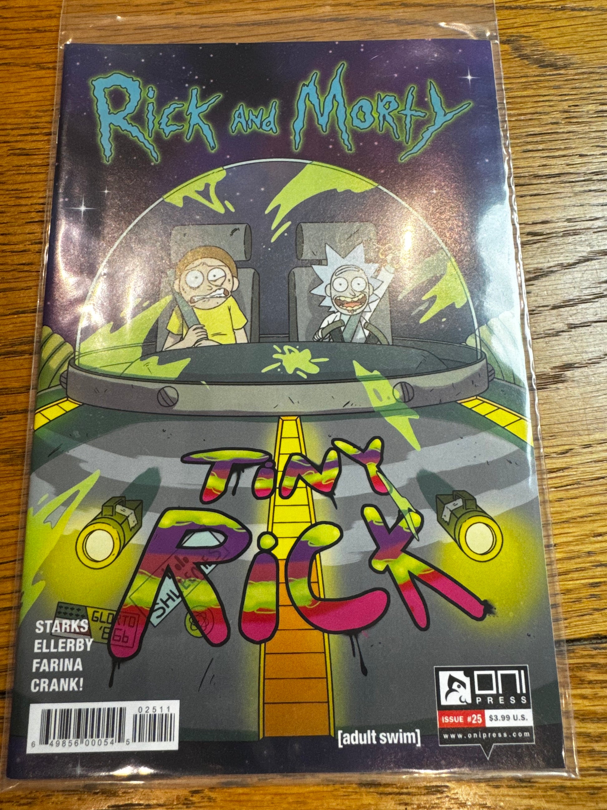 2017 - Oni Press - Rick and Morty, Vol. 1 #25 Var. A - NM+ - Eng 1