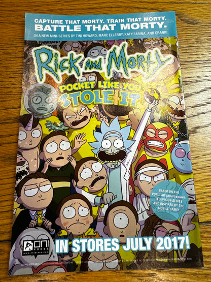 2017 - Oni Press - Rick and Morty, Vol. 1 #28 Var. A - NM+ - Eng 2