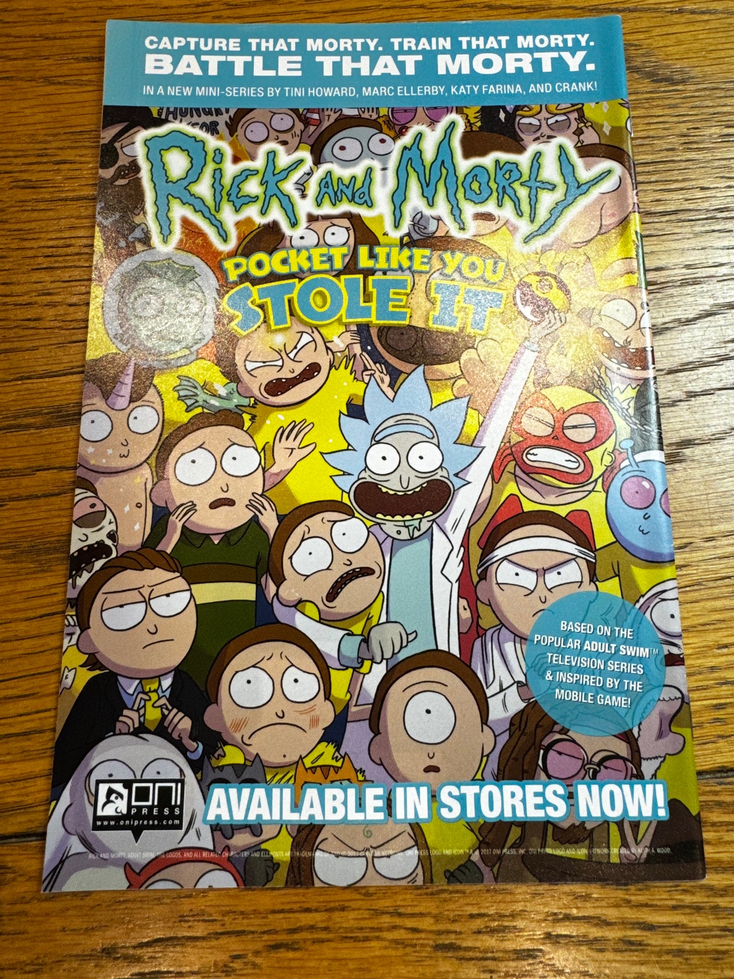 2017 - Oni Press - Rick and Morty, Vol. 1 #29 Var. A - NM+ - Eng 2