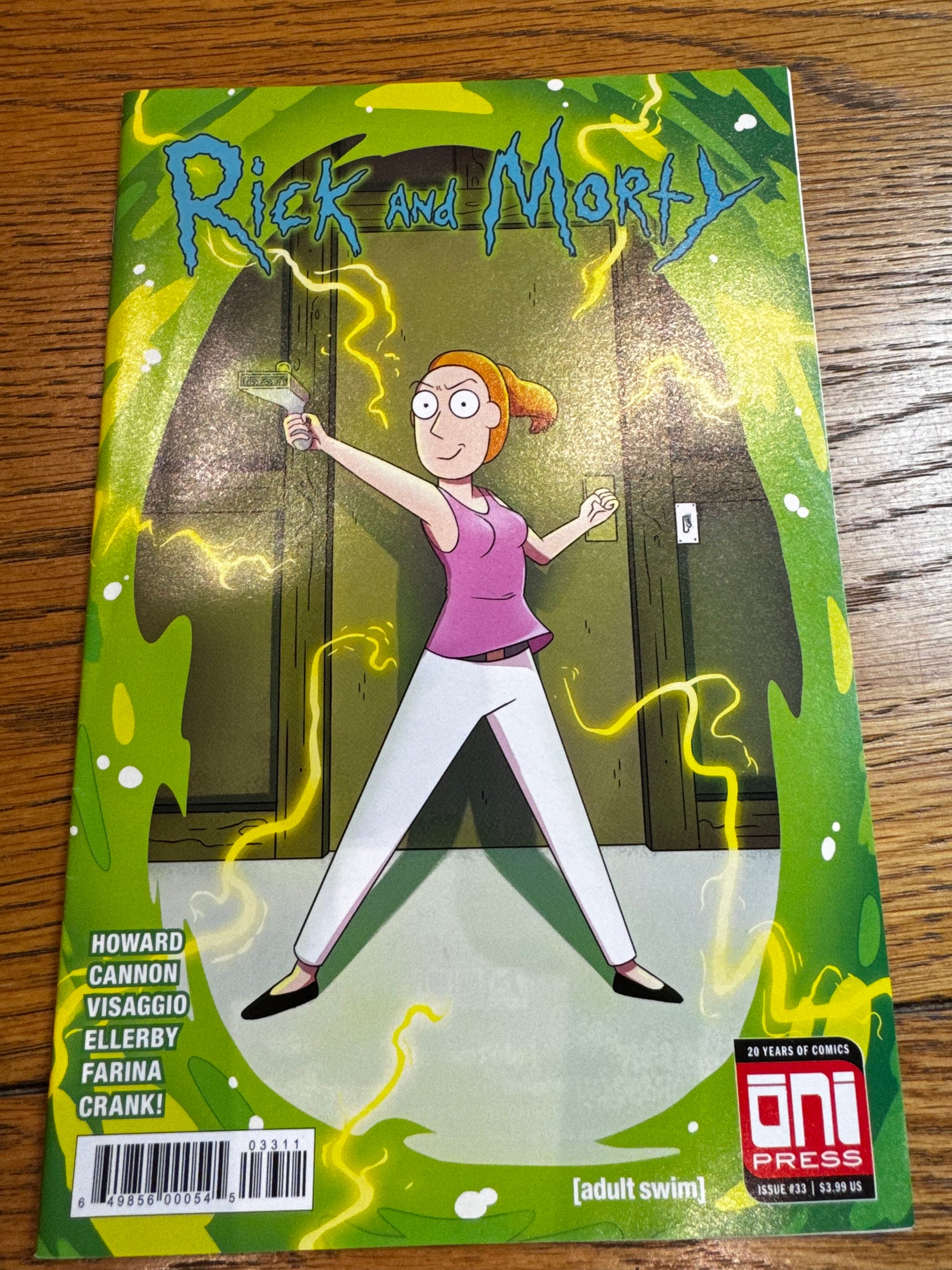 2017 - Oni Press - Rick and Morty, Vol. 1 #33 Var. A - NM+ - Eng 1