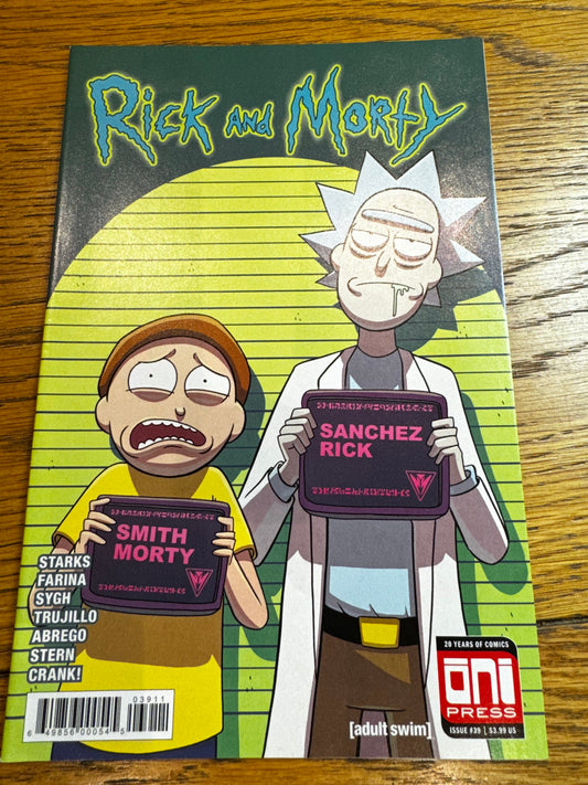 2018 - Oni Press - Rick and Morty, Vol. 1 #39 Var. A - NM+ - Eng 1