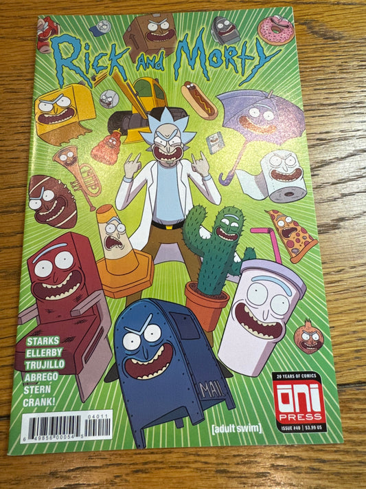 2018 - Oni Press - Rick and Morty, Vol. 1 #40 Var. A - NM+ - Eng 1