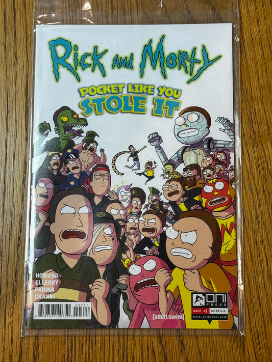 2017 - Rick and Morty: Pocket Like You Stole It #3 Var. A - NM+ - Eng 1