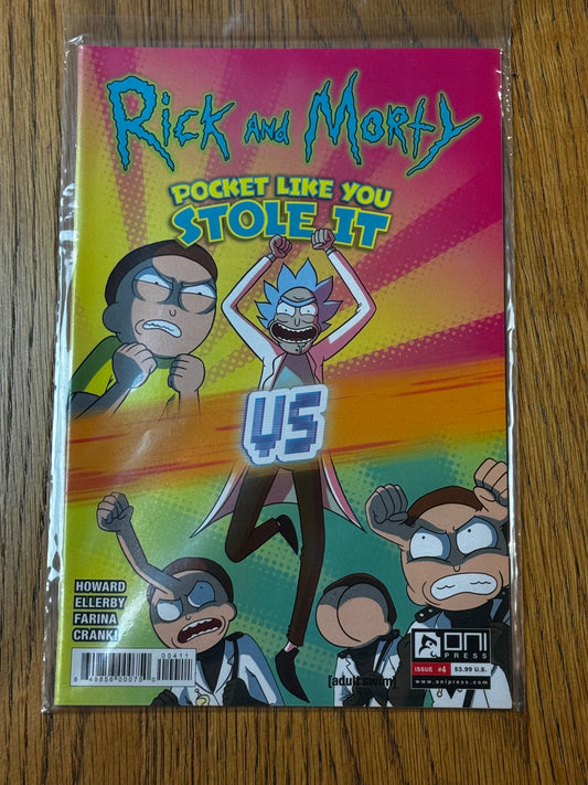 2017 - Rick and Morty: Pocket Like You Stole It #4 Var. A - NM+ - Eng 1