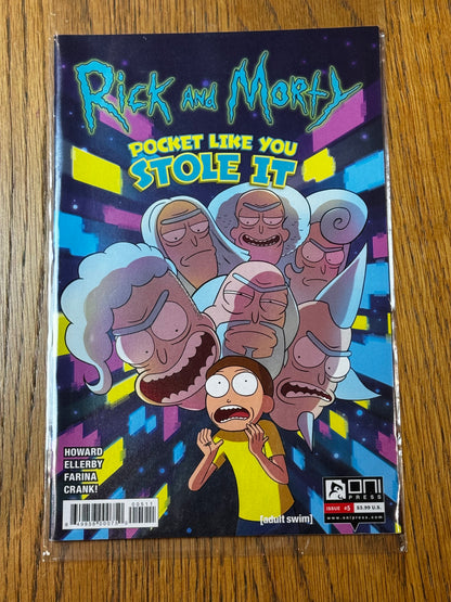 2017 - Rick and Morty: Pocket Like You Stole It #5 Var. A - NM+ - Eng 1