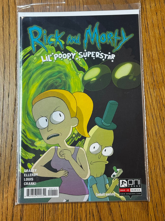 2016 - Oni Press - Rick and Morty: Lil Poopy Superstar #1 Var. A - NM+ - Eng 1