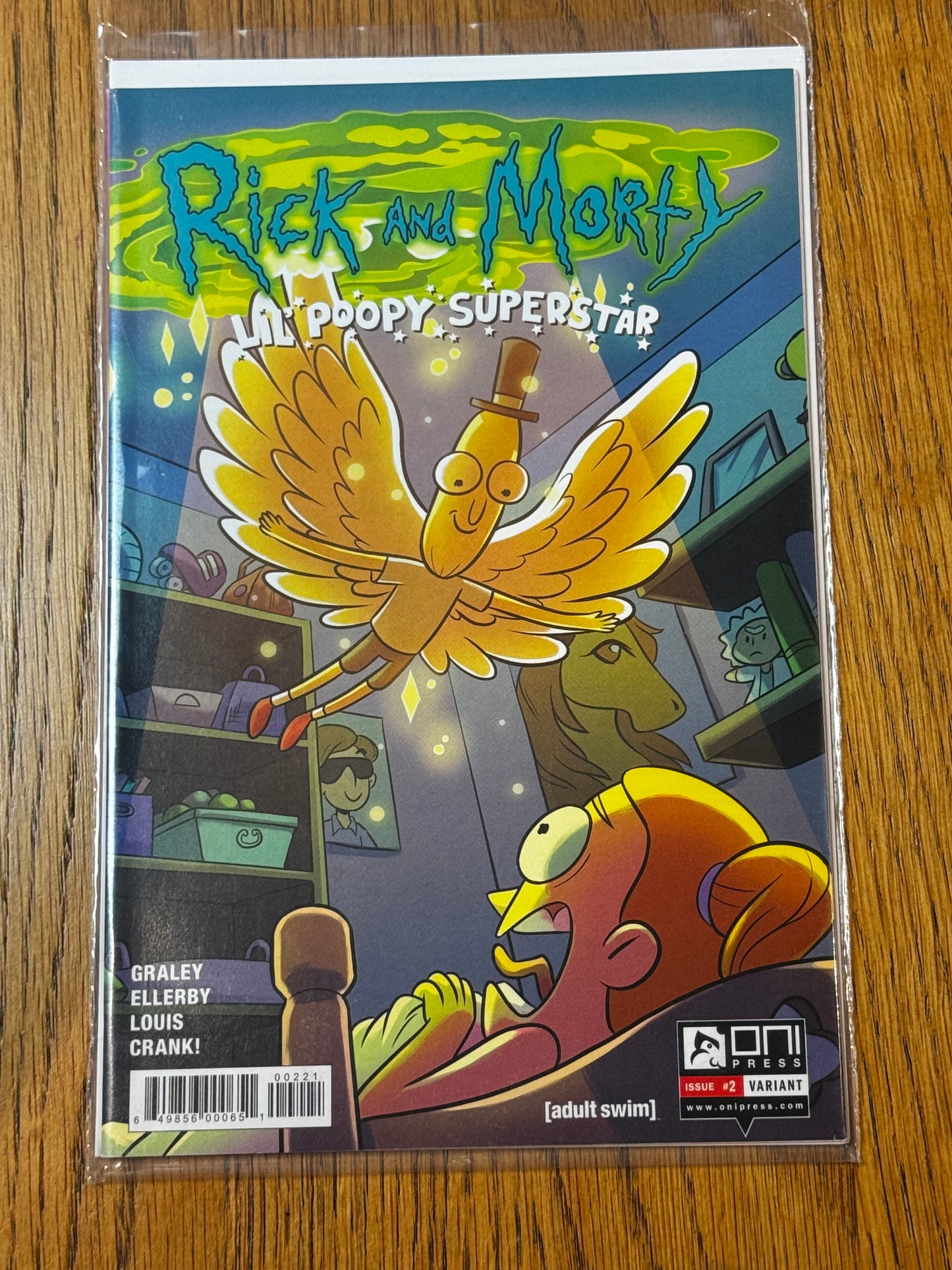 2016 - Oni Press - Rick and Morty: Lil Poopy Superstar #2 Var. B - NM+ - Eng 1