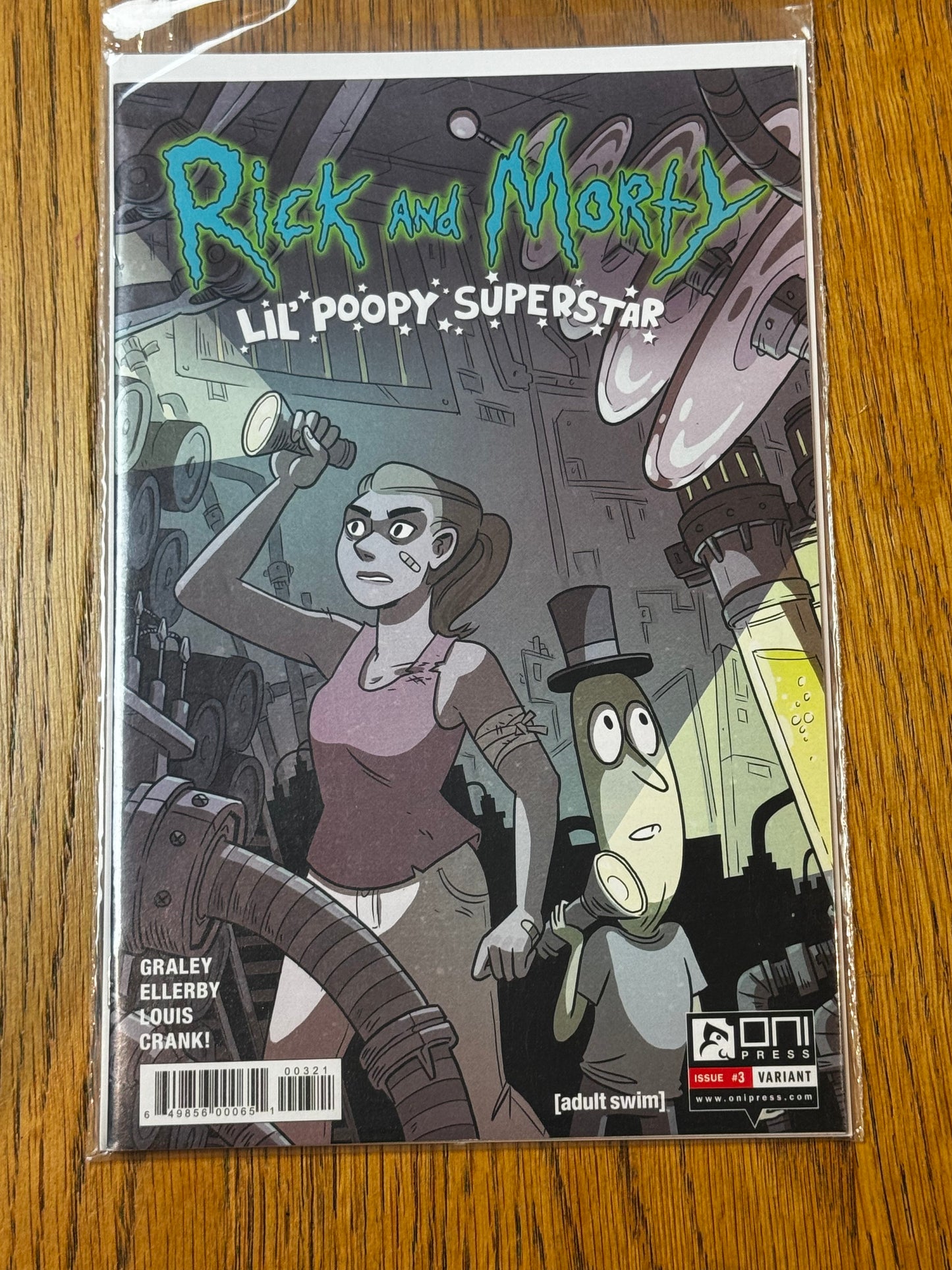 2016 - Oni Press - Rick and Morty: Lil Poopy Superstar #3 Var. B - NM+ - Eng 1