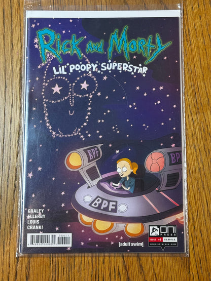 2016 - Oni Press - Rick and Morty: Lil Poopy Superstar #4 Var. A - NM+ - Eng 1