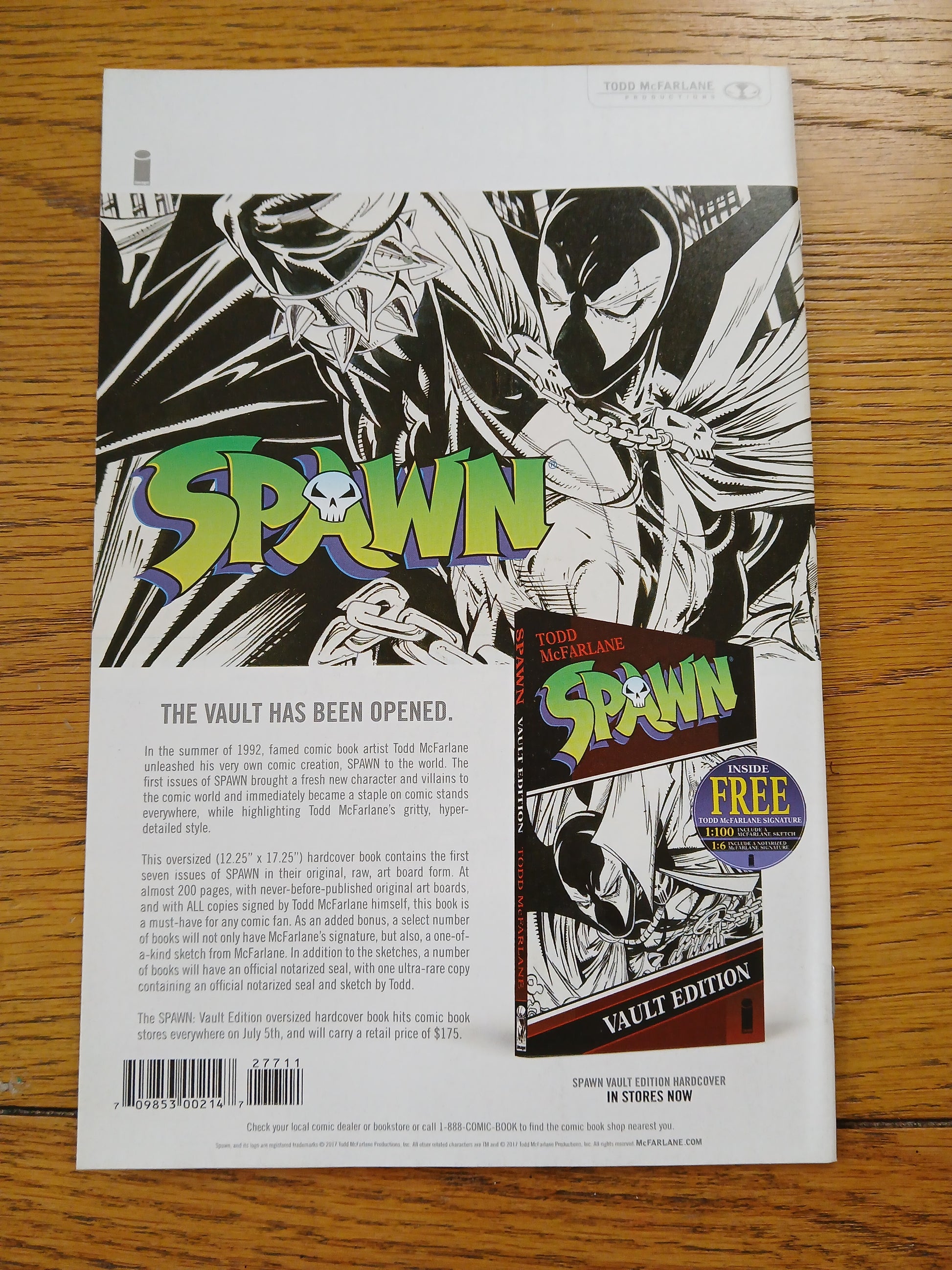 2017 - Image Comics - Spawn #277 Var. A - NM+ - Eng 2