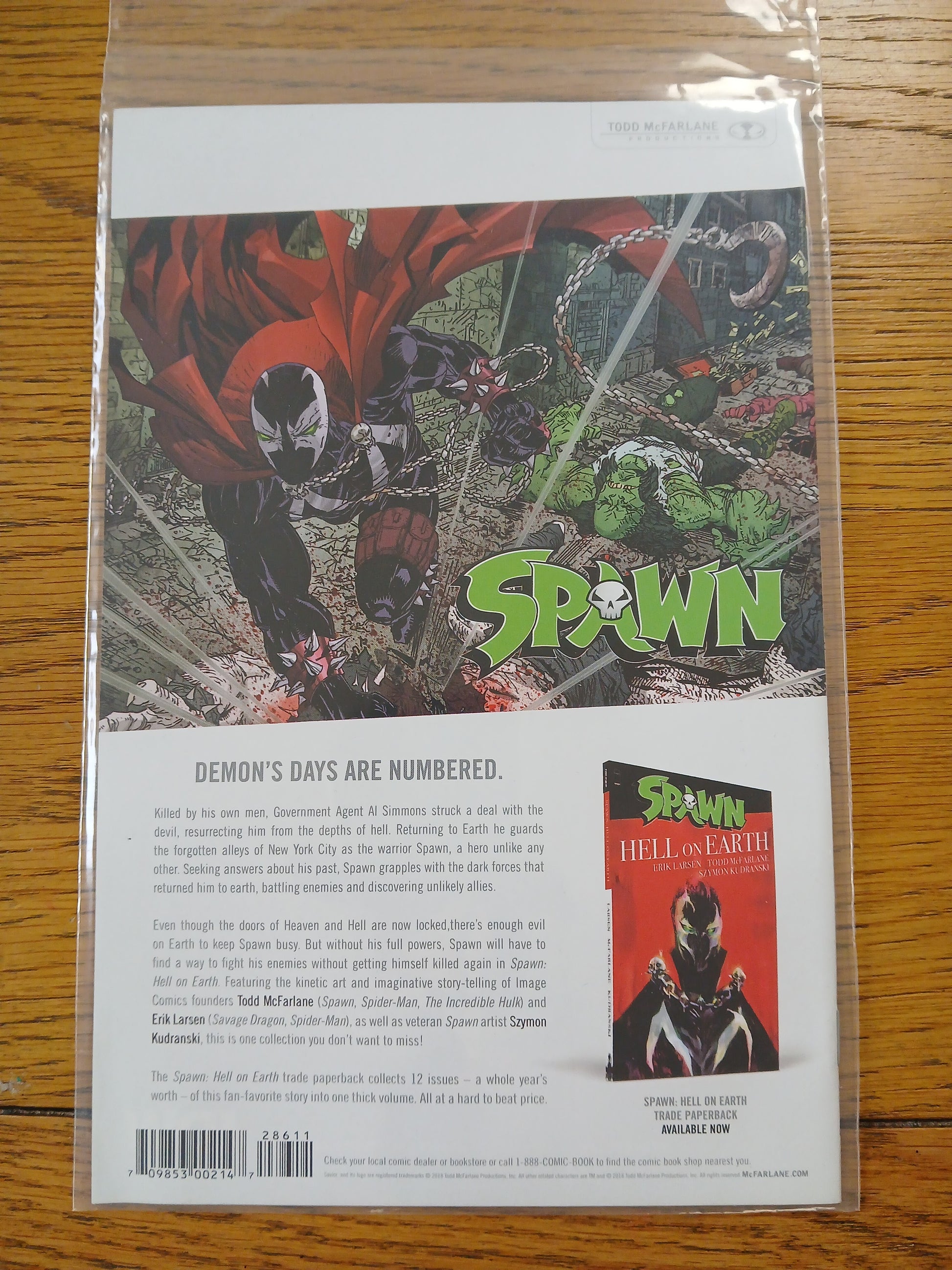2018 - Image Comics - Spawn #286 Var. A - NM+ - Eng 2