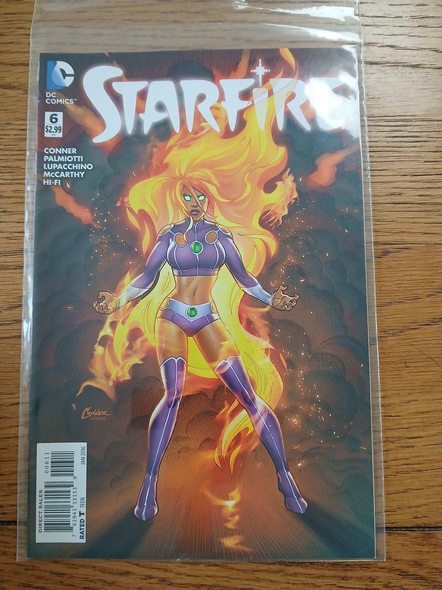 2015 - DC Comics - Starfire, Vol. 2 #6 Var. A - NM+ - Eng 1