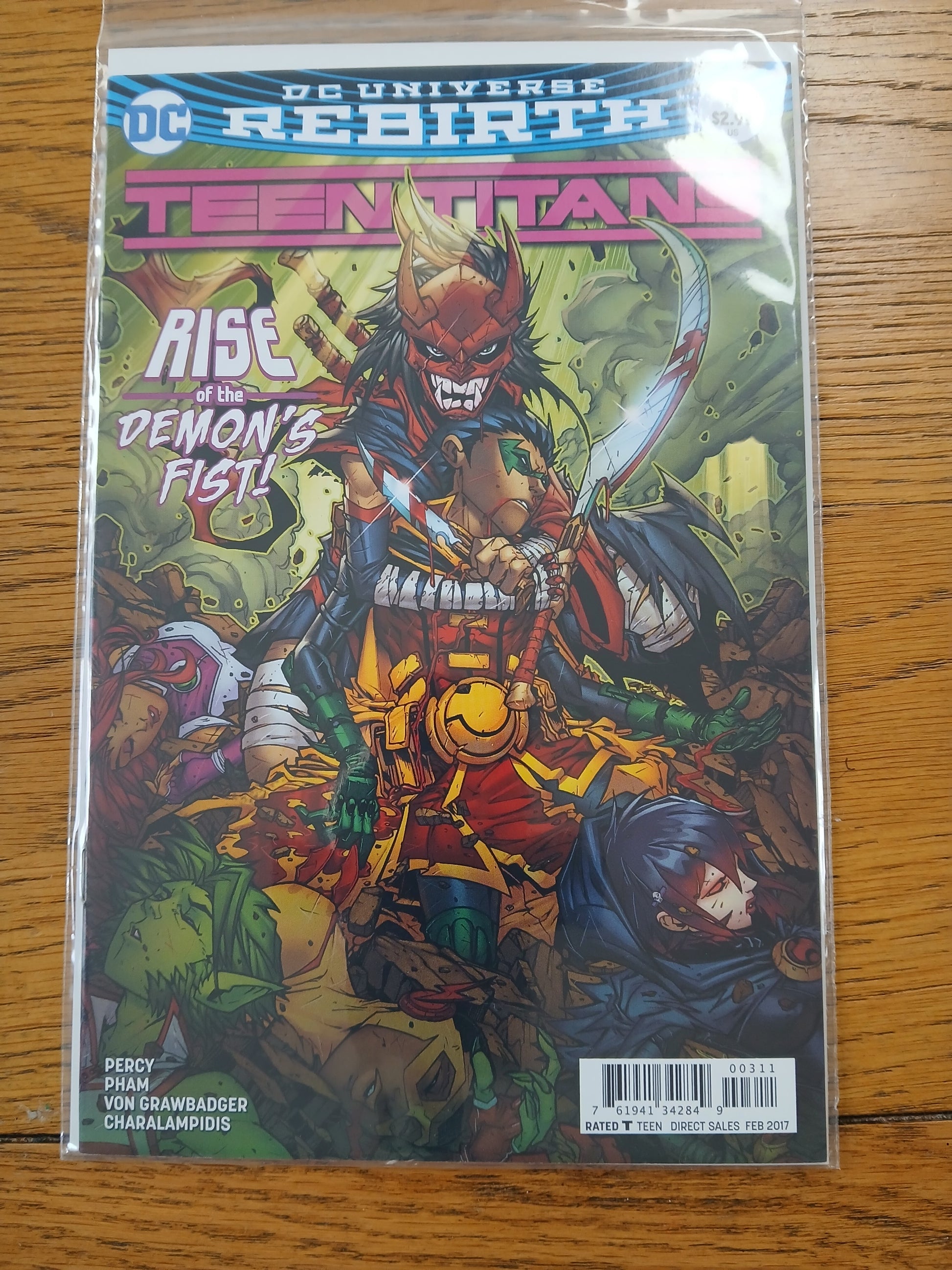 2016 - DC Comics - Teen Titans, Vol. 6 #3 Var. A - NM+ - Eng 1