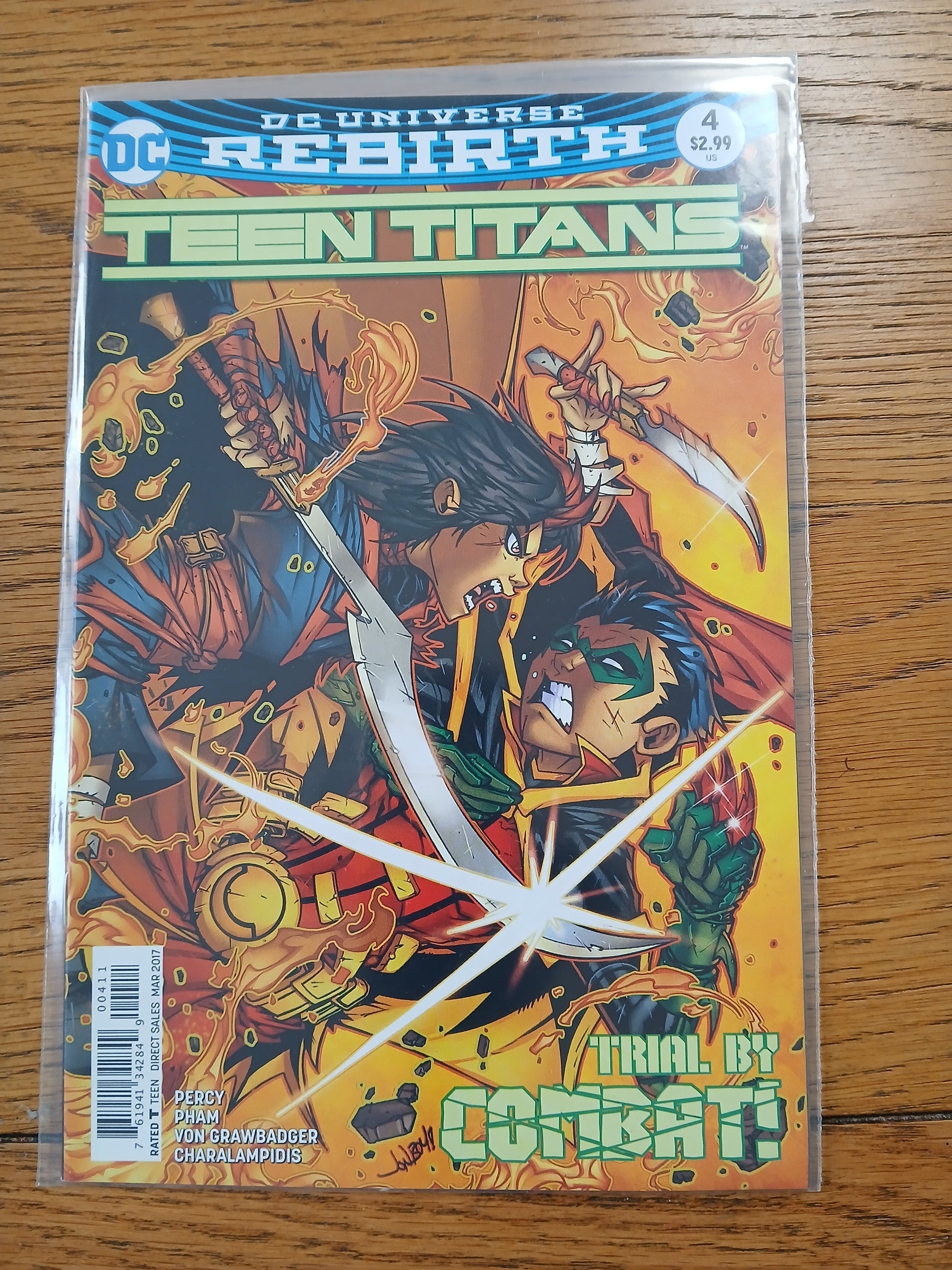 2017 - DC Comics - Teen Titans, Vol. 6 #4 Var. A - NM+ - Eng 1