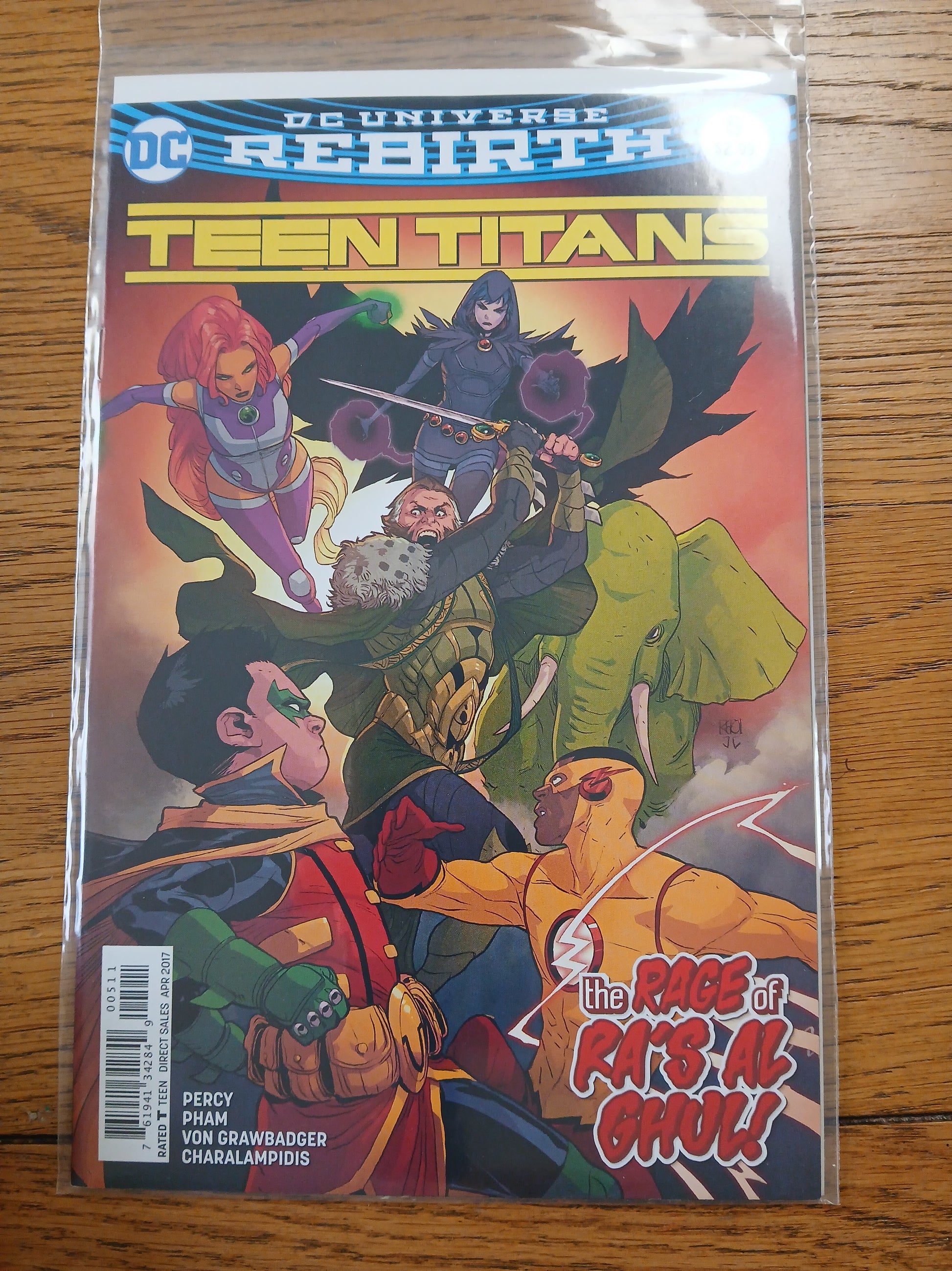 2017 - DC Comics - Teen Titans, Vol. 6 #5 Var. A - NM+ - Eng 1