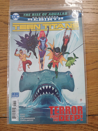 2017 - DC Comics - Teen Titans, Vol. 6 #8 Var. A - NM+ - Eng 1