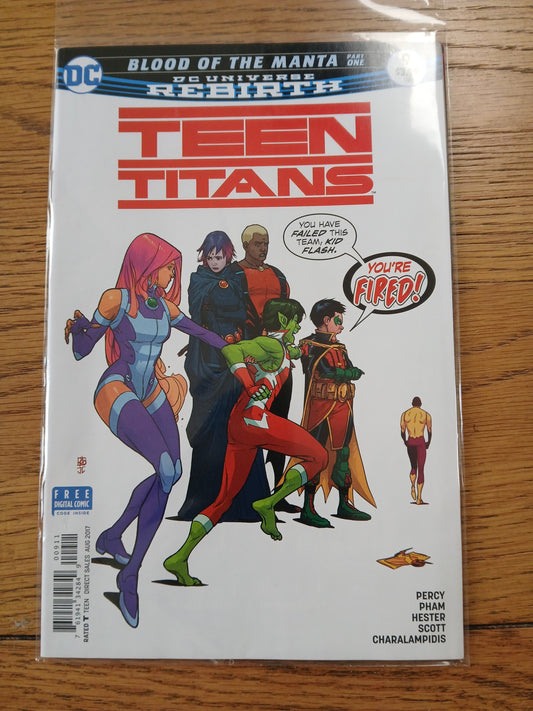 2017 - DC Comics - Teen Titans, Vol. 6 #10 Var. A - NM+ - Eng 1