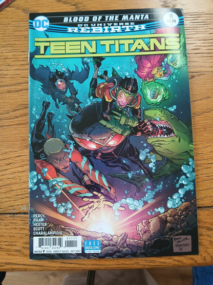 2017 - DC Comics - Teen Titans, Vol. 6 #11 Var. A - NM+ - Eng 1