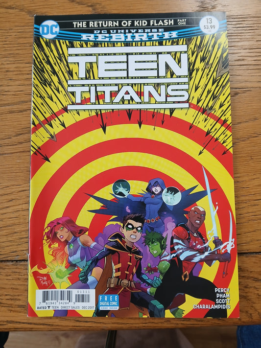 2017 - DC Comics - Teen Titans, Vol. 6 #13 Var. A - NM+ - Eng 1