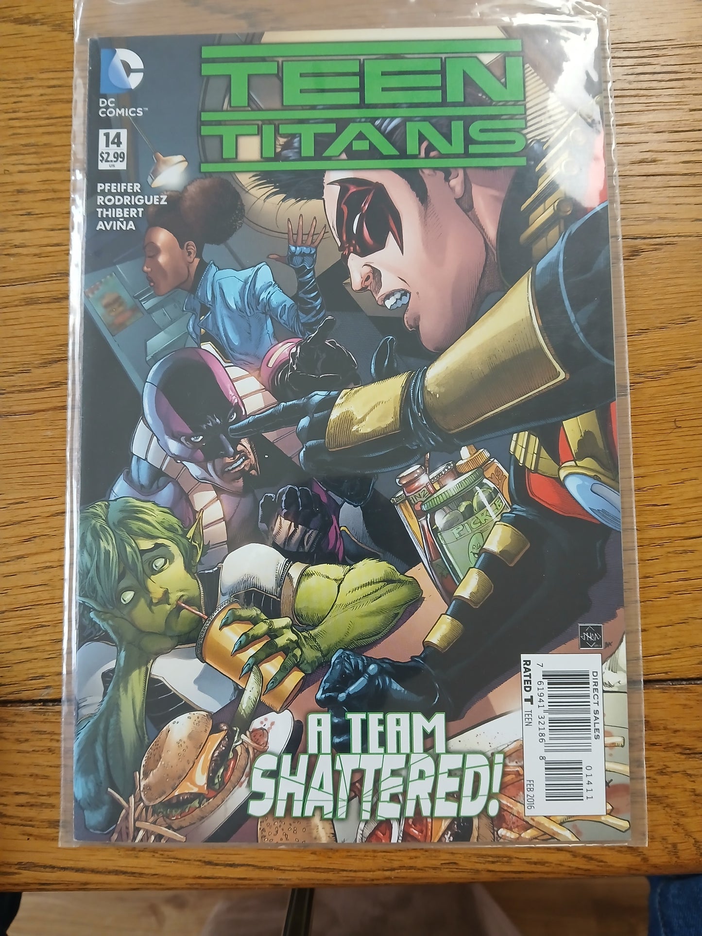 2015 - DC Comics - Teen Titans, Vol. 5 #14 Var. A - NM+ - Eng 1