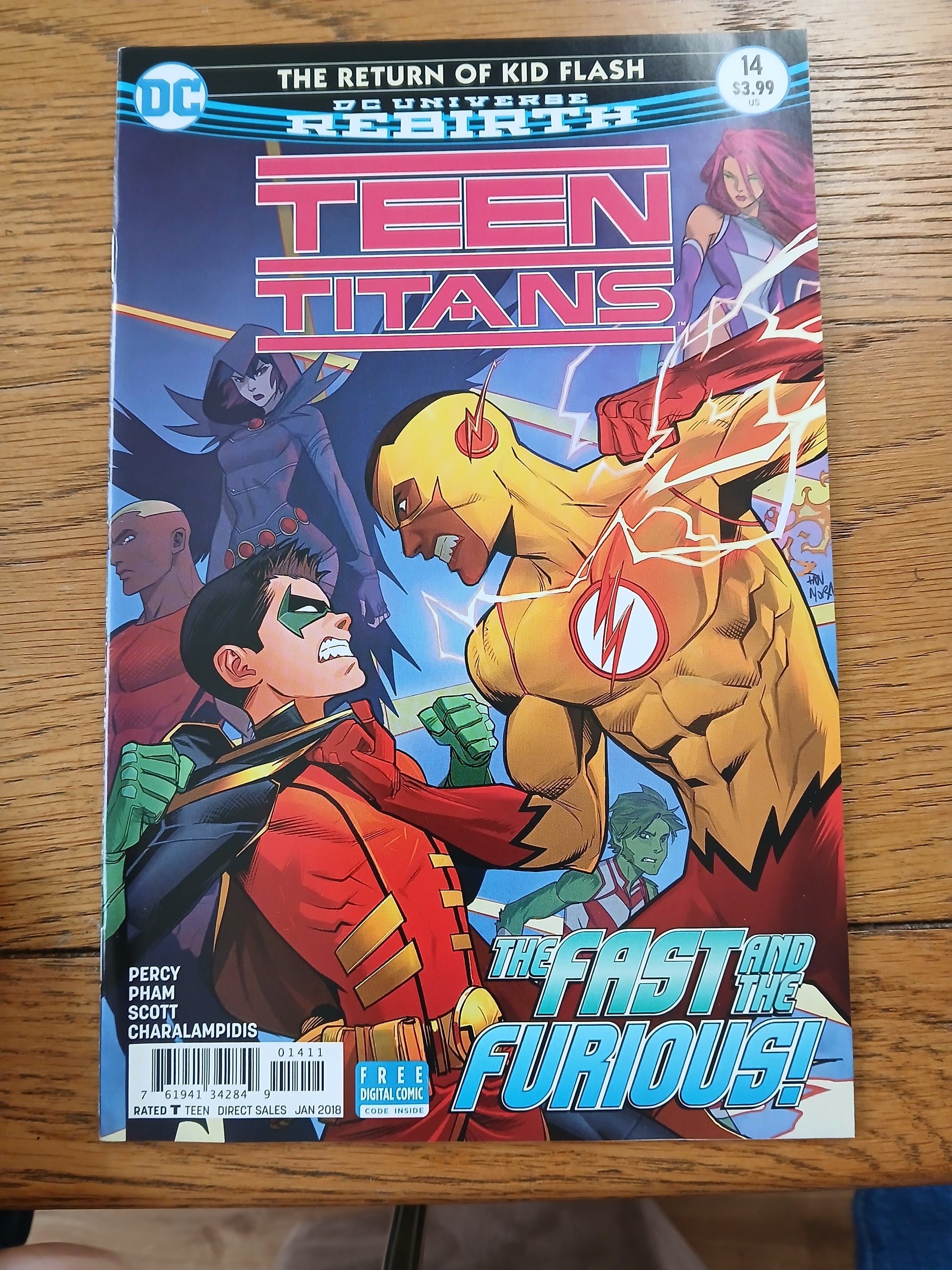 2017 - DC Comics - Teen Titans, Vol. 6 #14 Var. A - NM+ - Eng 1