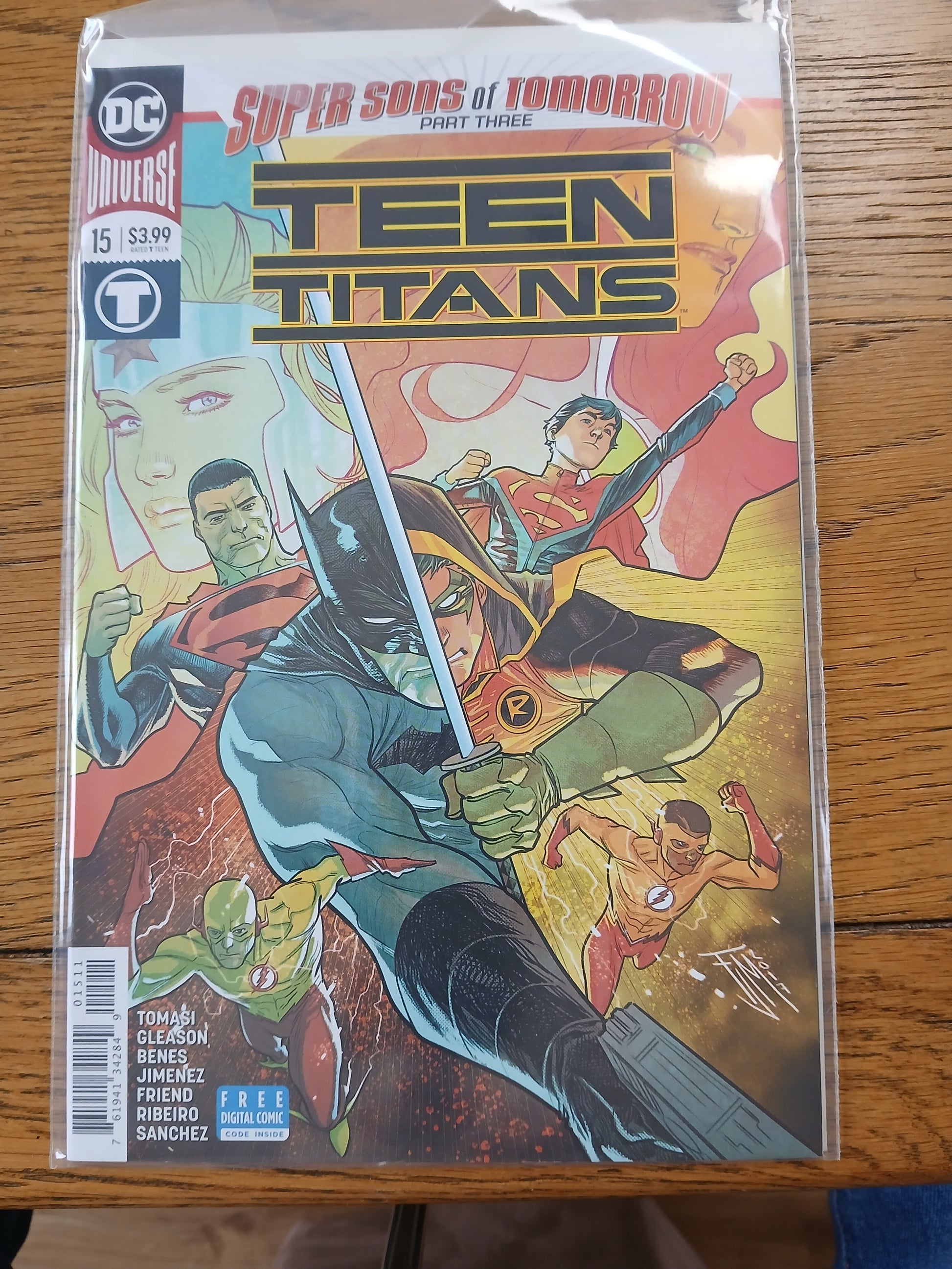 2017 - DC Comics - Teen Titans, Vol. 6 #15 Var. A - NM+ - Eng 1