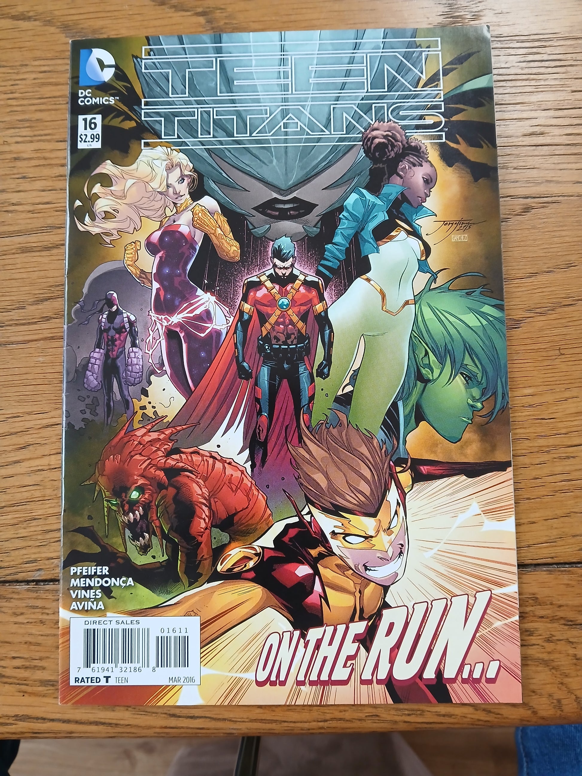 2016 - DC Comics - Teen Titans, Vol. 5 #16 Var. A - NM+ - Eng 1