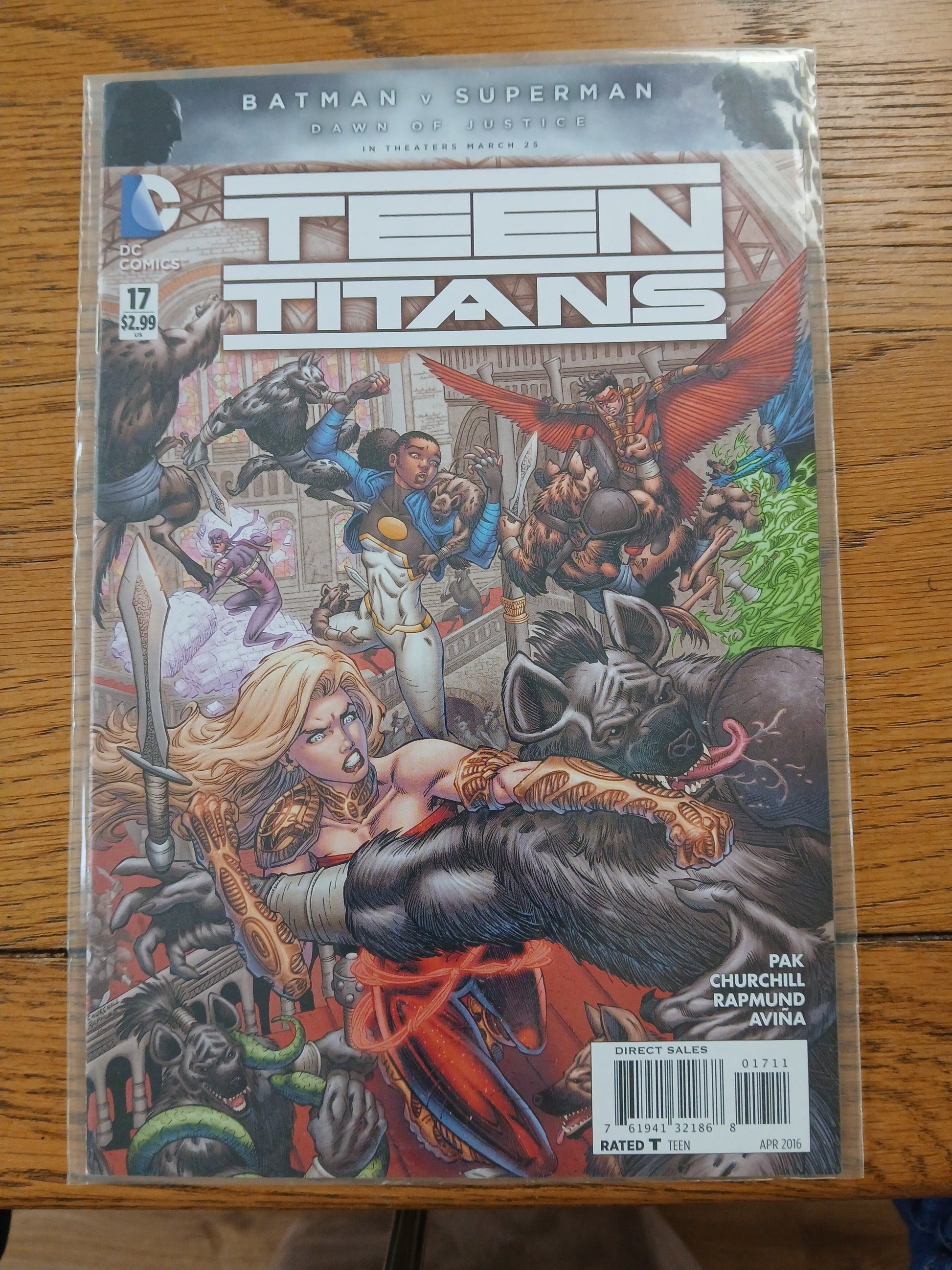 2016 - DC Comics - Teen Titans, Vol. 5 #17 Var. A - NM+ - Eng 1