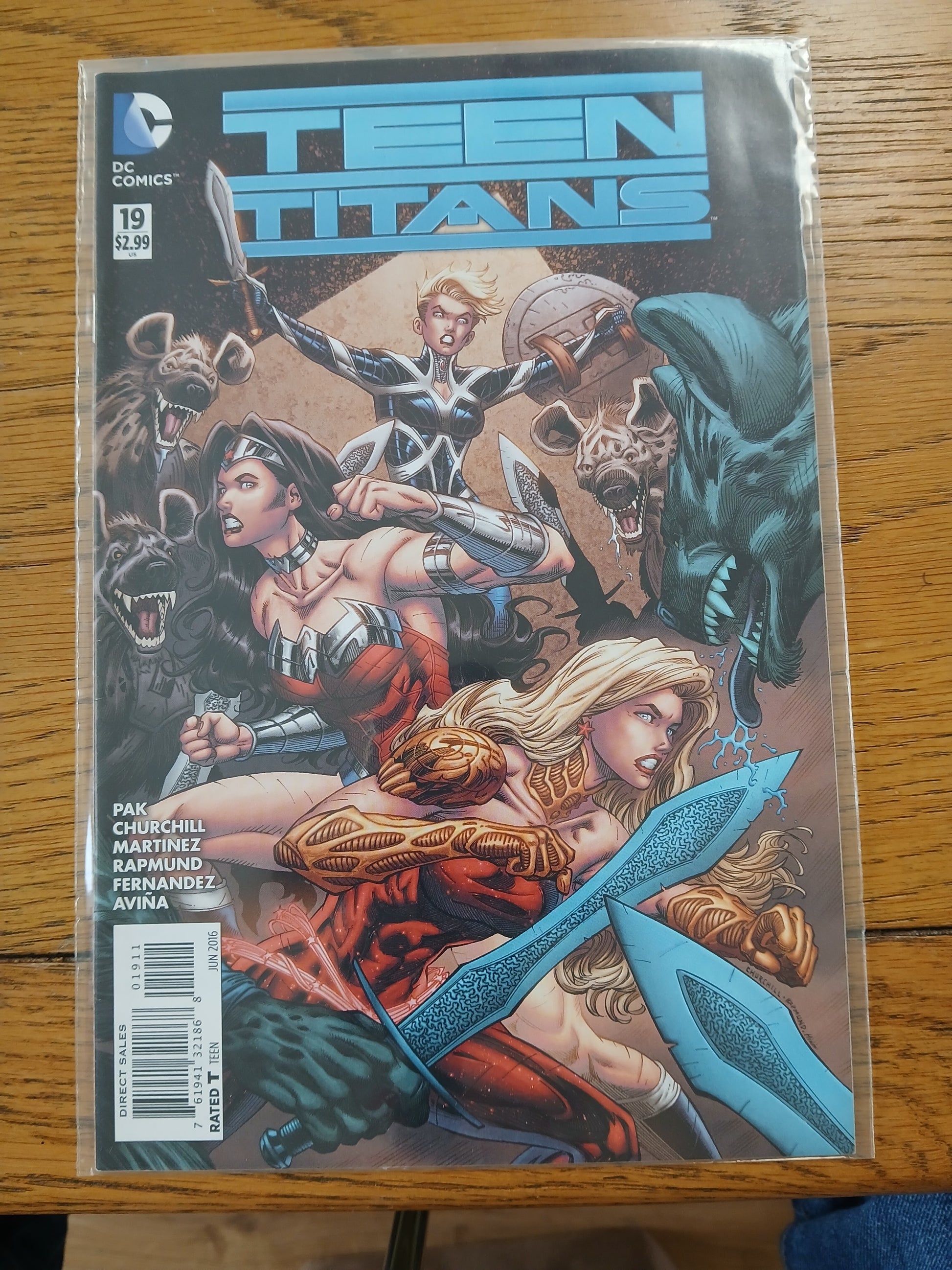 2016 - DC Comics - Teen Titans, Vol. 5 #19 Var. A - NM+ - Eng 1