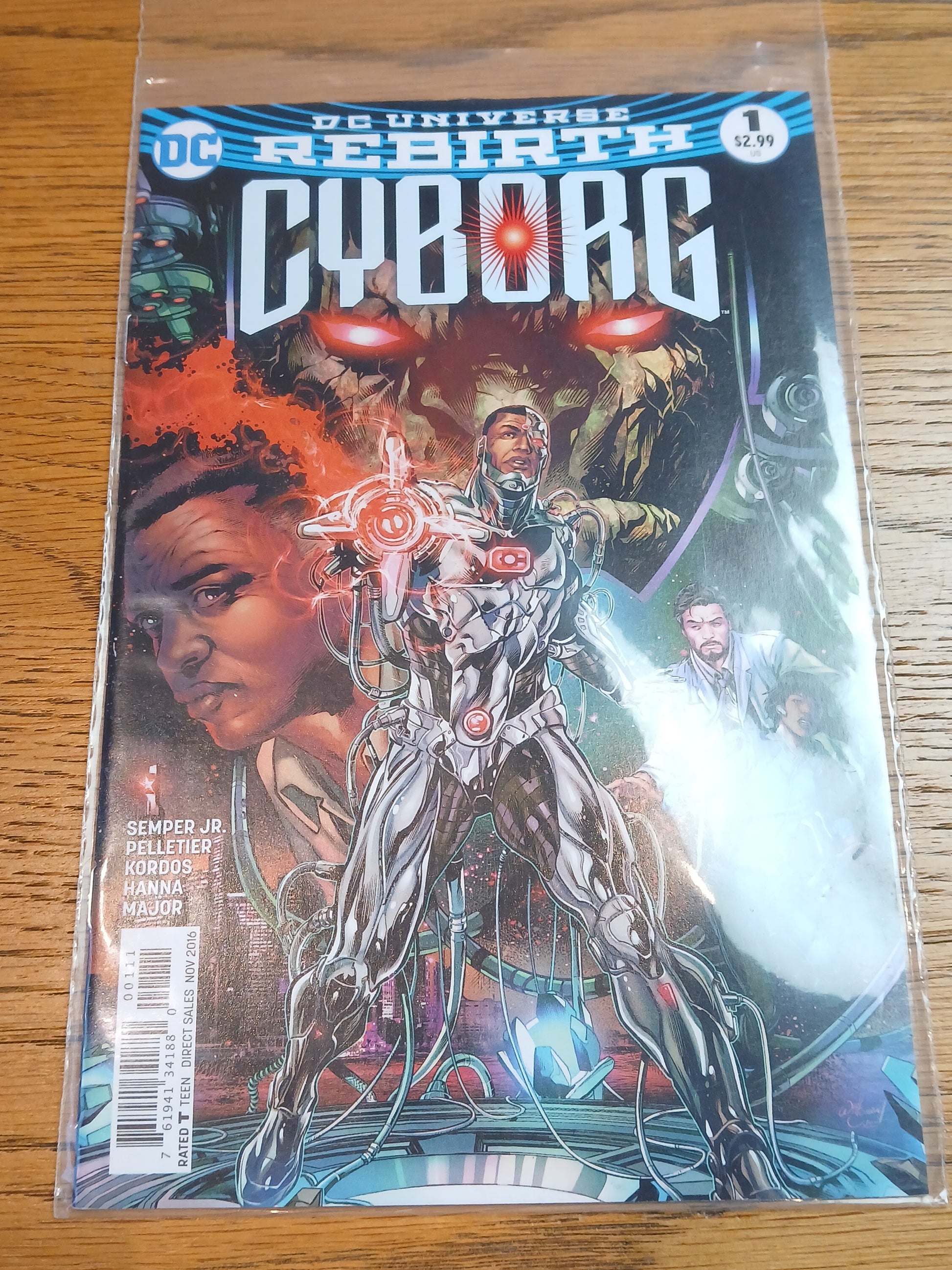 2016 - DC Comics - Cyborg, Vol. 2 #1 Var. A - NM - Eng 1