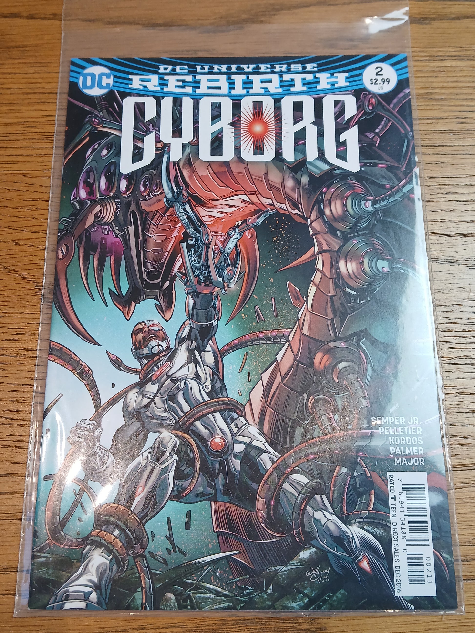 2016 - DC Comics - Cyborg, Vol. 2 #2 Var. A - NM - Eng 1