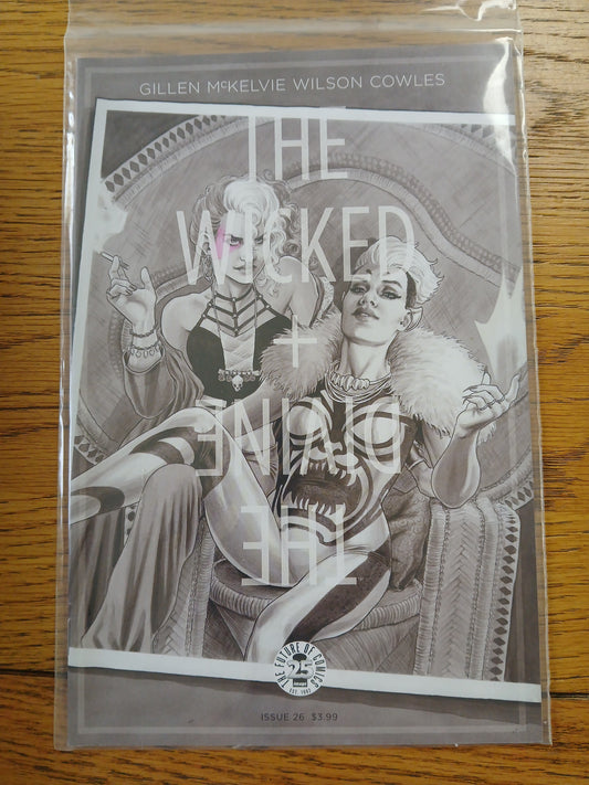 2017 - Image Comics - The Wicked + The Divine #26 Var. B - NM+ - Eng 1