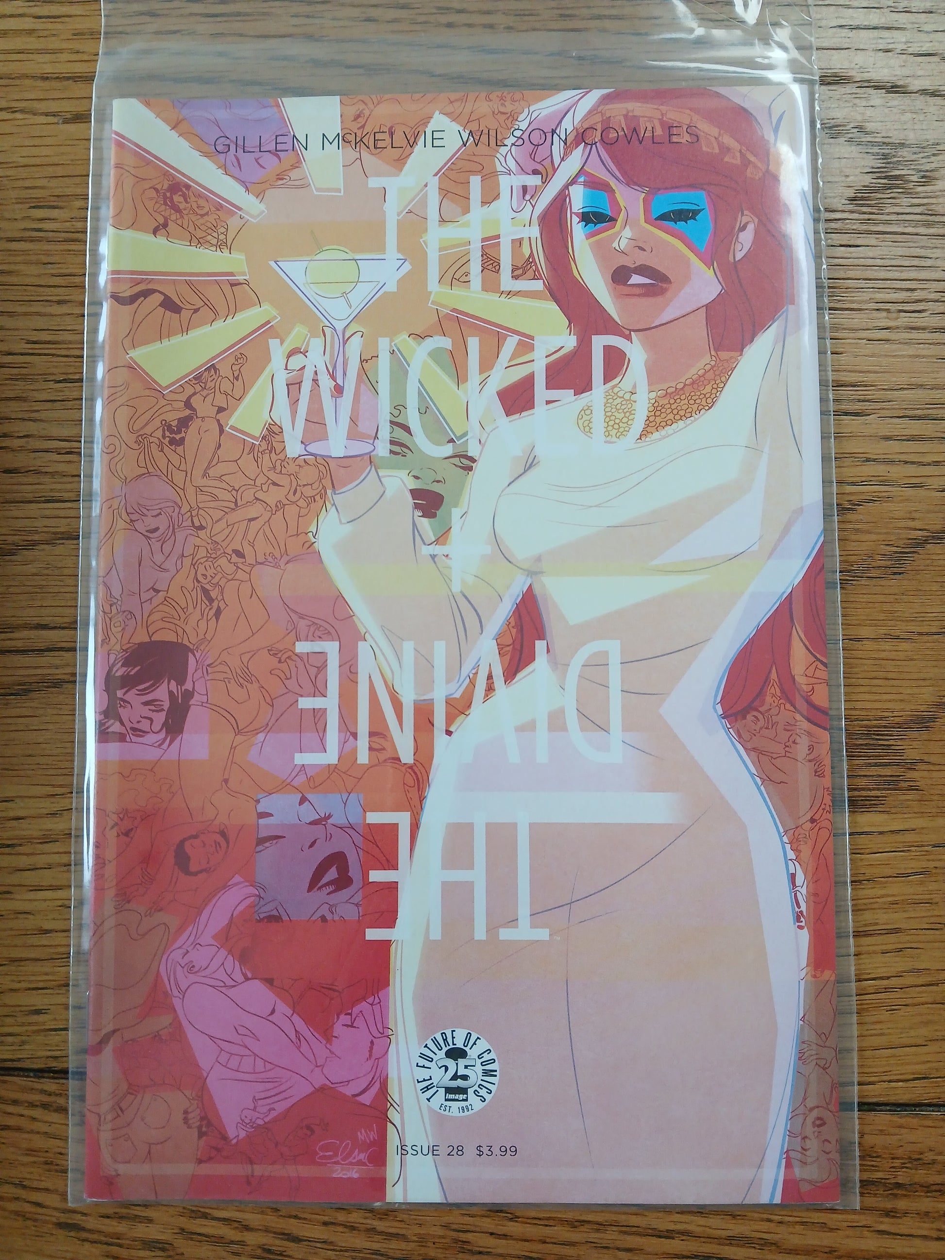 2017 - Image Comics - The Wicked + The Divine #28 Var. B - NM+ - Eng 1