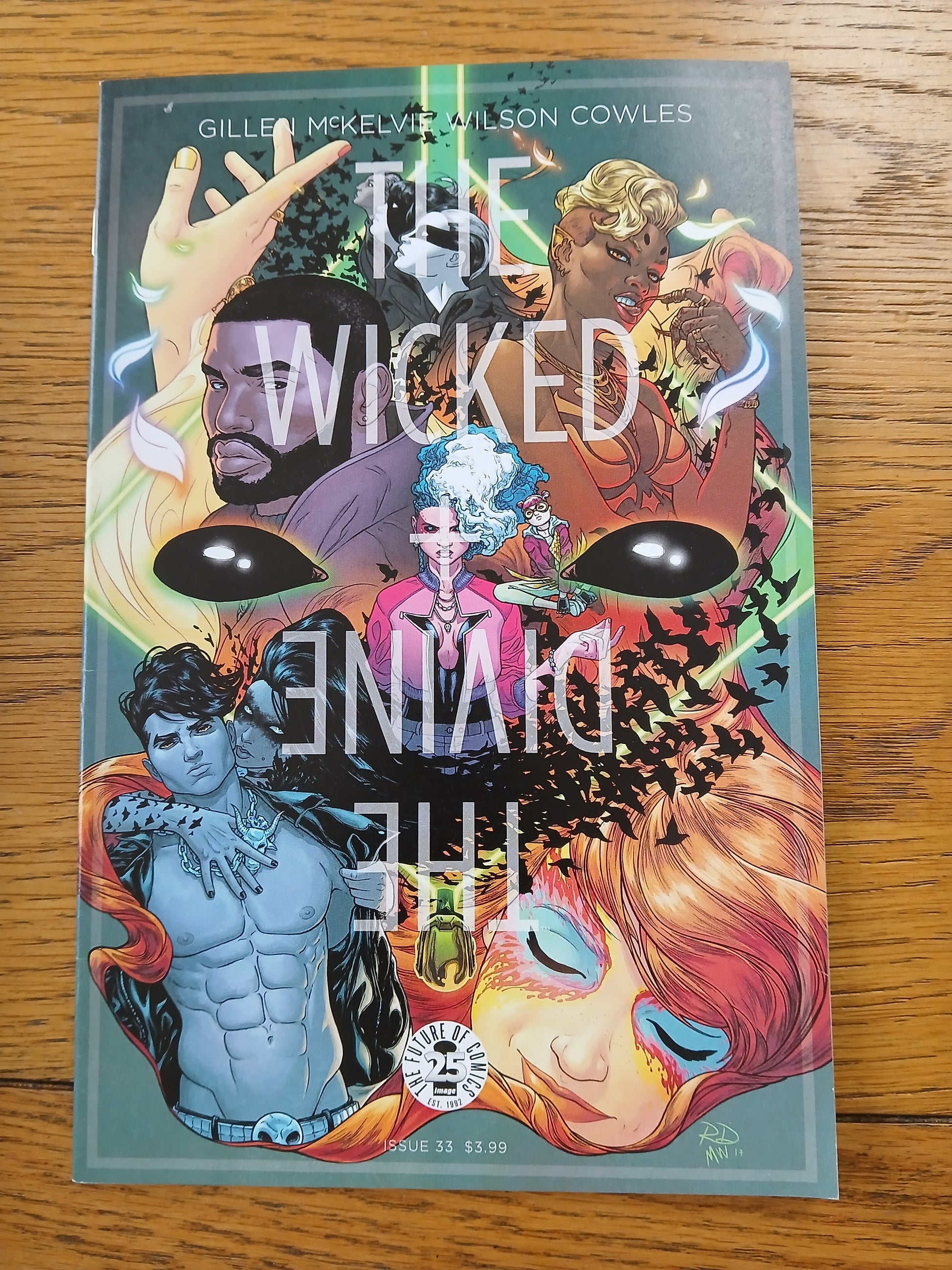 2017 - Image Comics - The Wicked + The Divine #33 Var. B - NM+ - Eng 1