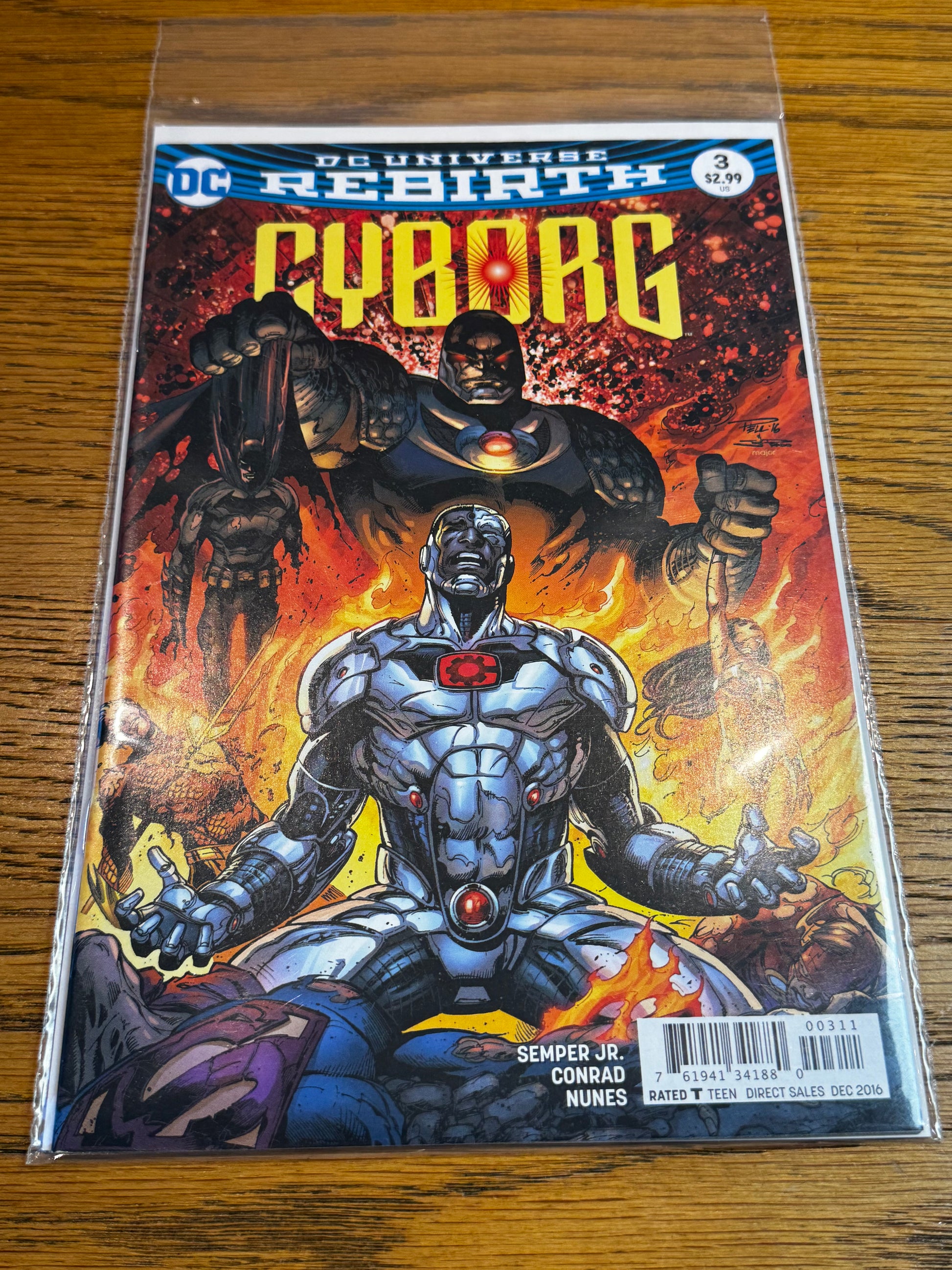 2016 - DC Comics - Cyborg, Vol. 2 #3 Var. A - NM - Eng 1