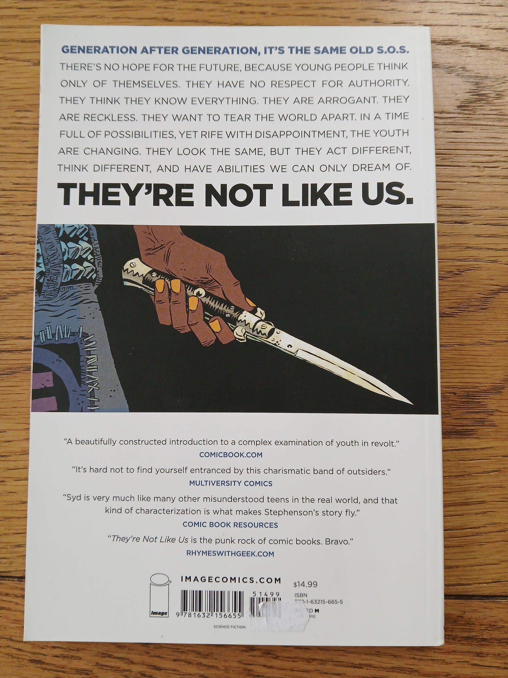 2016 - Image Comics - They're Not Like Us TP #2 Var. TP-2 - NM+ - Eng 2