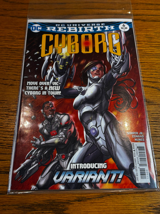 2016 - DC Comics - Cyborg, Vol. 2 #6 Var. A - NM - Eng 1