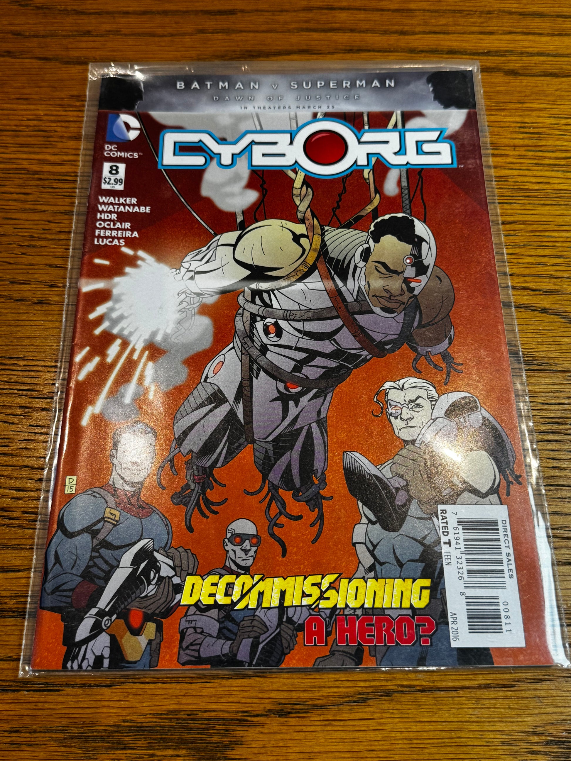 2016 - DC Comics - Cyborg, Vol. 1 #8 Var. A - NM - Eng 1