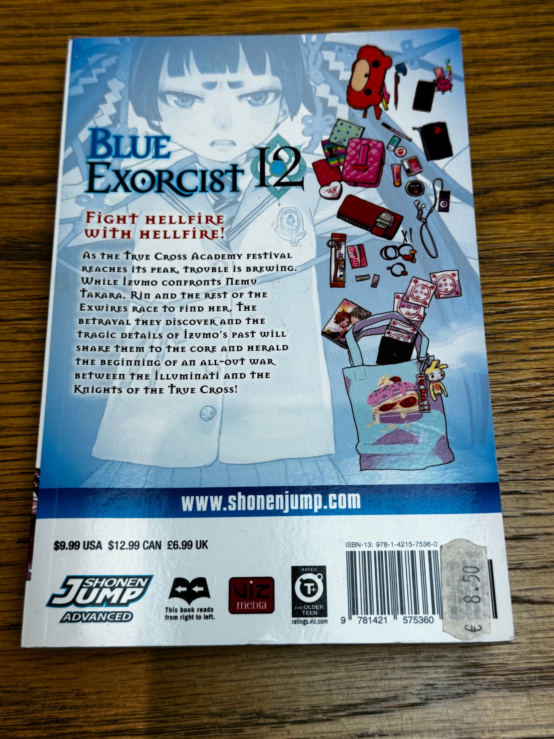 2014 - Viz Comics - Blue Exorcist #12 - NM/M - Eng 2