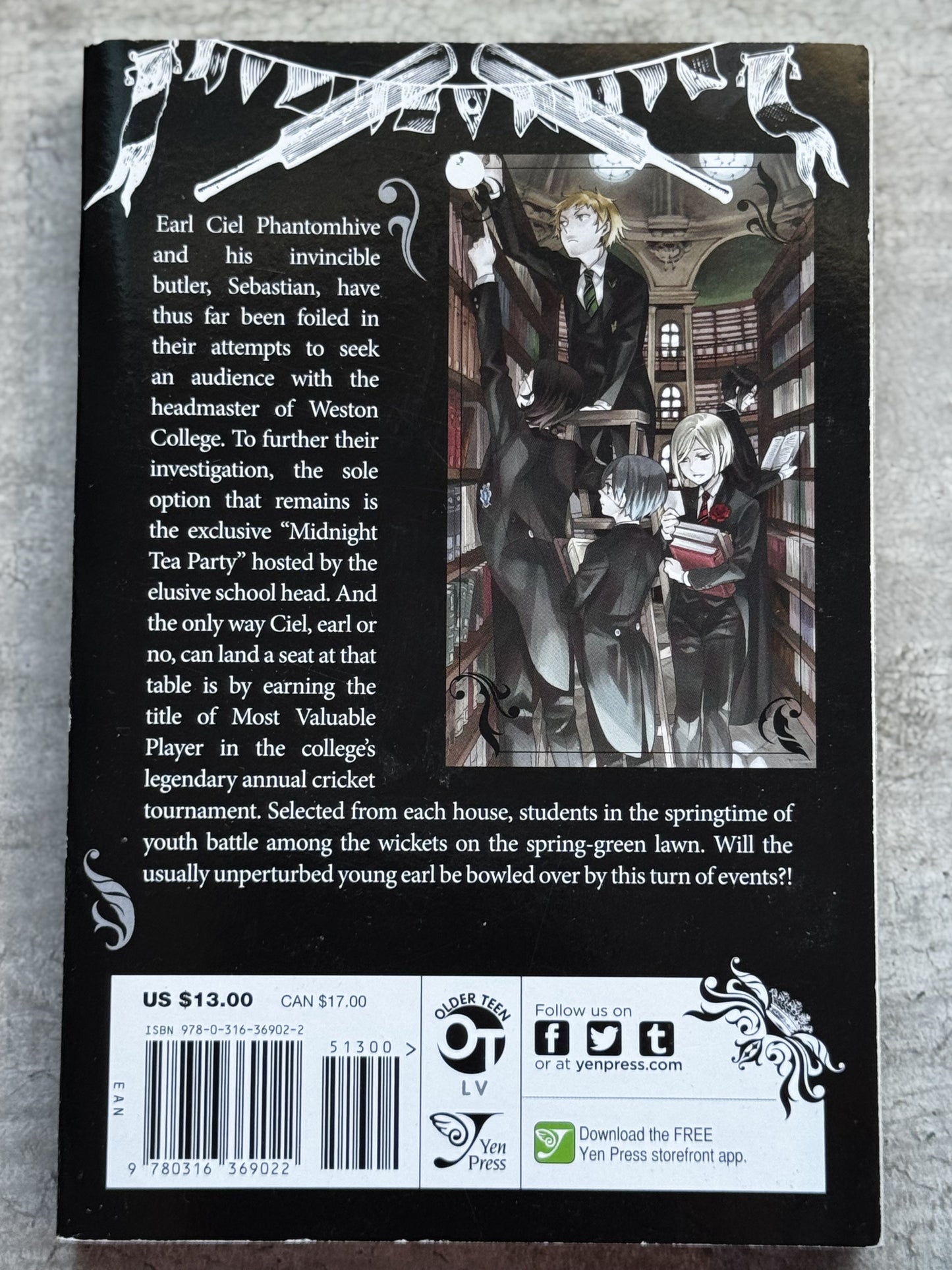 2014 - Yen Press - Black Butler #16 - NM - Eng 2