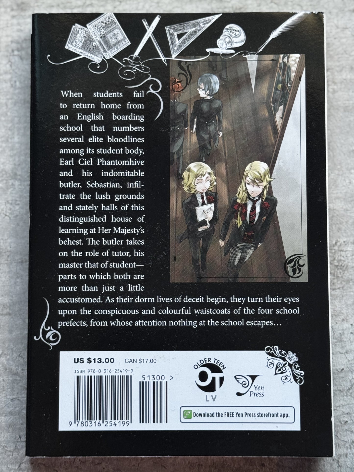 2013 - Yen Press - Black Butler #15 - NM - Eng 2